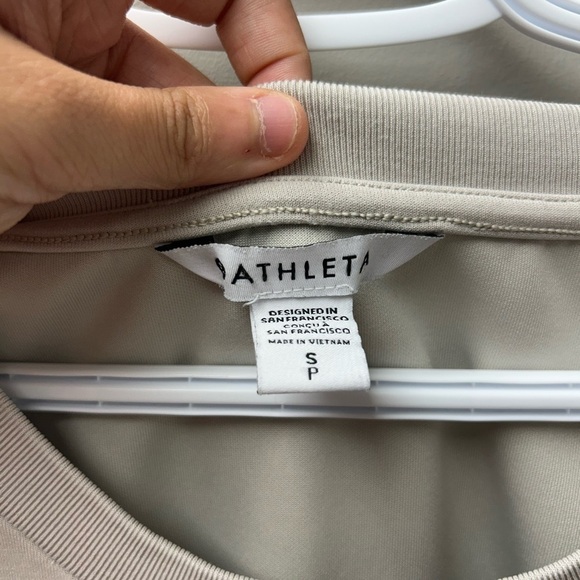 Athleta Seasoft Scoop Neck Sweat Shirt - Picture 4 of 4